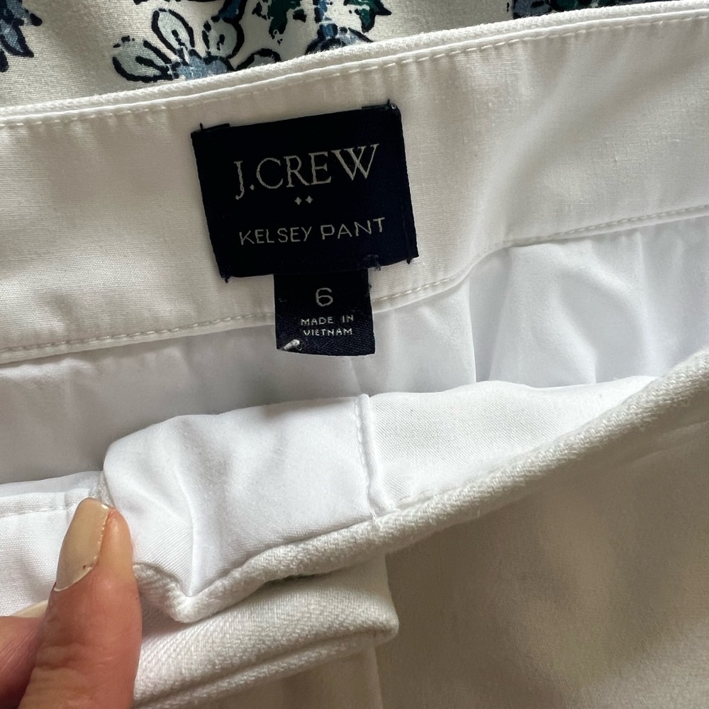 J Crew White Pants - image 5